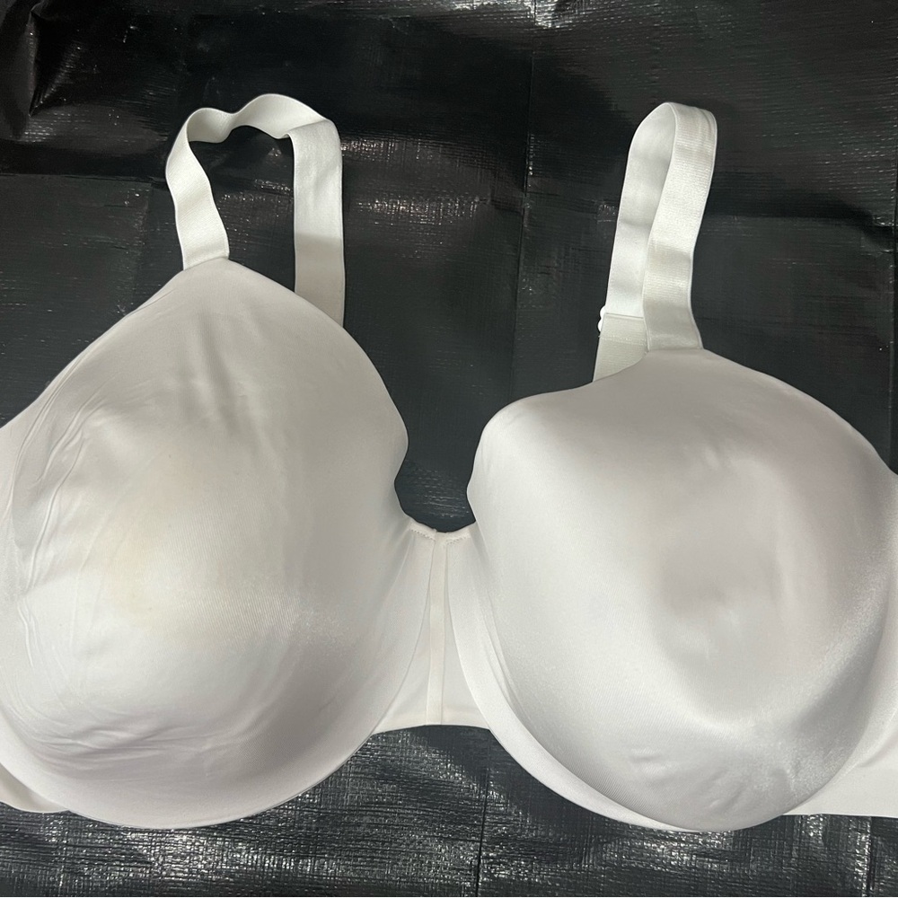 Vanity Fair Classic White Bra - Wired